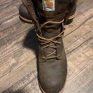 Like new carhartt steel toe men’s boots
